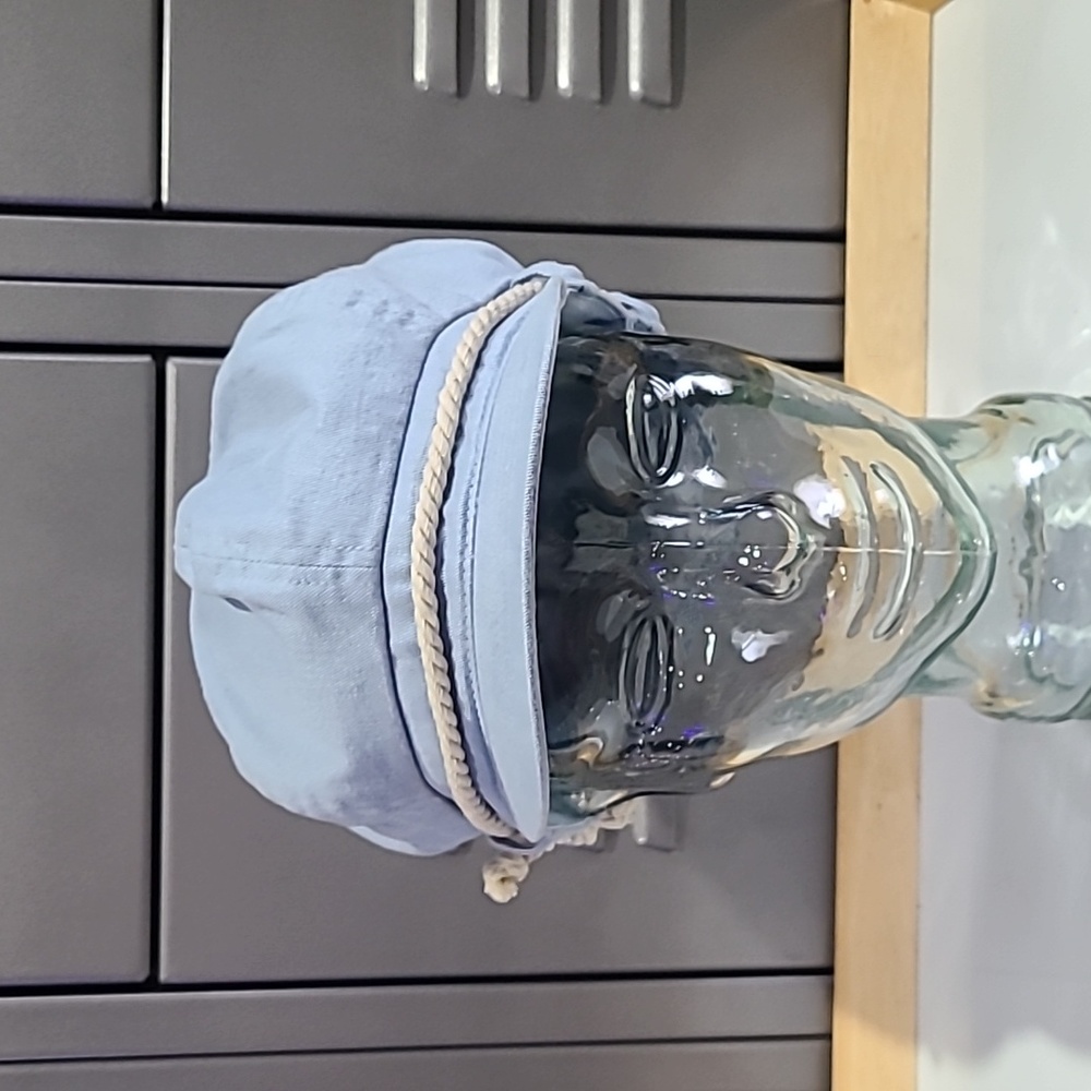 Charter Club Blue Cotton Boat Hat